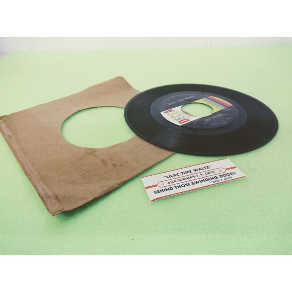 Dick Rodgers - Lilac Time Waltz / Behind Swinging Doors - Jukebox 45rpm Single - Picture 10 of 12